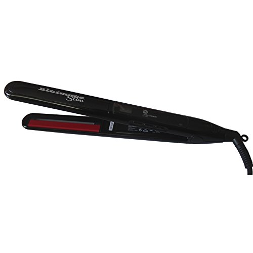 Perfect Beauty Plancha de pelo ULTIMATE SLIM profesional 4 en 1 EDICIÓN LIMITADA | Infrarrojos, Turmalina, Titanio, Cerámica: Acción combinada 4 en 1, color negro