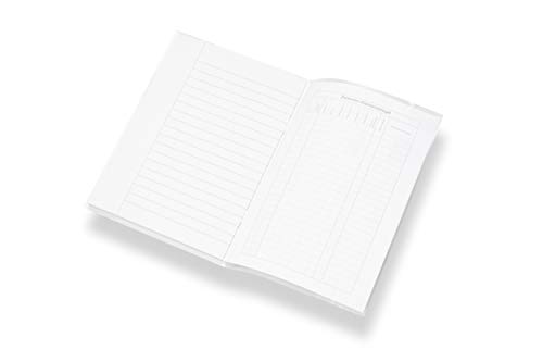 perfect line 25 Cubiertas transparentes para cuadernos DIN-A5 (espesor del material 0,09 mm), flexible y lavable, cubierta para cuadernos con encuadernación, funda protectora plastico forro de escuela