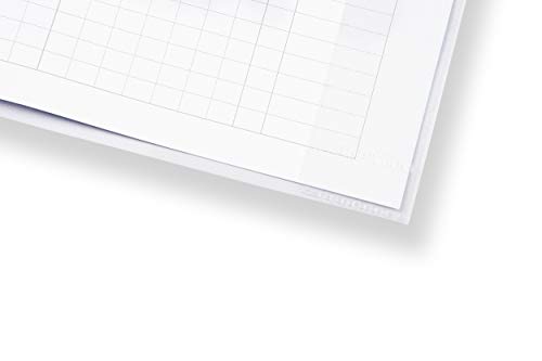 perfect line 25 Cubiertas transparentes para cuadernos DIN-A5 (espesor del material 0,09 mm), flexible y lavable, cubierta para cuadernos con encuadernación, funda protectora plastico forro de escuela