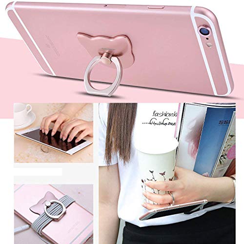 Perfectmiaoxuan Anillo Soporte movil telefono,Soporte de Coche para 360 °rotación teléfono Anillo Grip Ring Holder para Tablet PC Smartphone Teléfono móvil Anillo Soporte, Pack de 4
