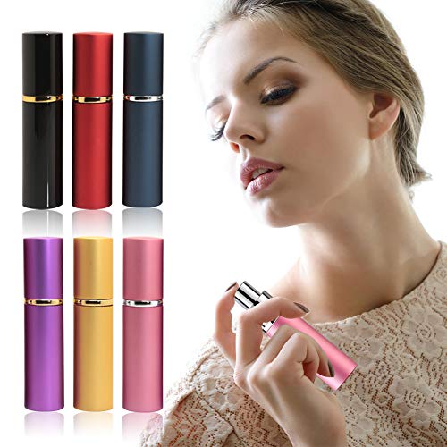 Perfume Atomizador, Atomizador Perfume Recargable, 10ml Botella Vacío Pulverizador Viaje, Perfume Atomiser, atomizador de Perfume de Botella para Viaje aéreos o Salidas nocturnas