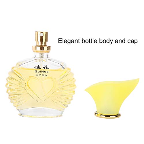 Perfume natural de Osmanthus con aroma dulce, fresco y elegante, Perfume natural duradero de la flor, Esencia de las mujeres, Aromatherapy Spray Perfume 50ml