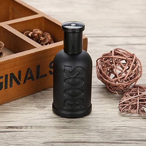 Perfume para Hombre, 50ml Colonia Men Perfume Eau de toilette Spray, Gentleman Líquido de larga duración Perfume fresco de verano para Cena de negocios y Citas (Negro)