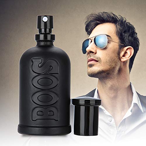 Perfume para Hombre, 50ml Colonia Men Perfume Eau de toilette Spray, Gentleman Líquido de larga duración Perfume fresco de verano para Cena de negocios y Citas (Negro)