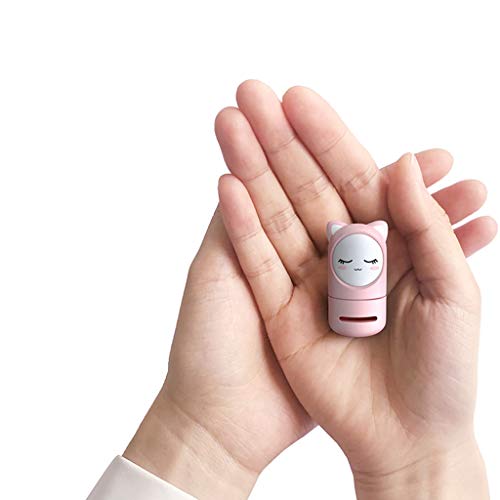 Perfume YC-Car Coche Perfume Salida de Aire del Coche Aromaterapia Coche Lindo de Gama Alta Mujer Perfume de Larga duración Creativo Coche Aire Acondicionado Decoración (Color : Pink)