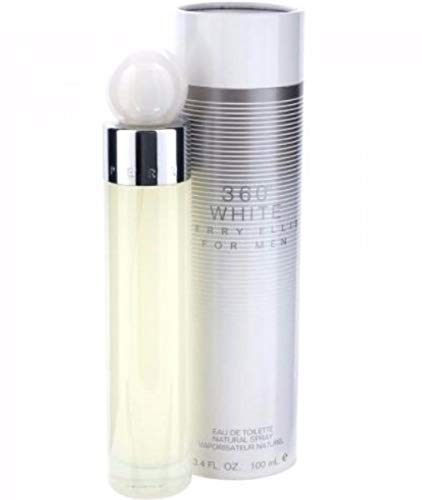 Perry Ellis 360 White, Perfume EDT para hombres, 100 ml