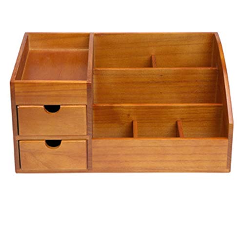 Perseverar en el final. Armario De Almacenamiento De Productos Para El Cuidado De La Piel De Madera Caja De Pañuelos De Madera Caja De Almacenamiento De Cosméticos En El Tocador De Escritorio De Mader