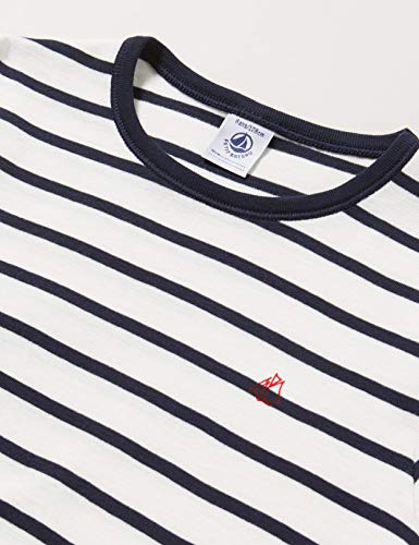 Petit Bateau 5547901 Pijama, Multicolor (Marshmallow/Smoking Bek), 2 años para Niños