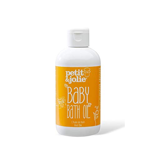 Petit&Jolie aceite para baños de bebe 200ml - Todo natural, probado y certificado