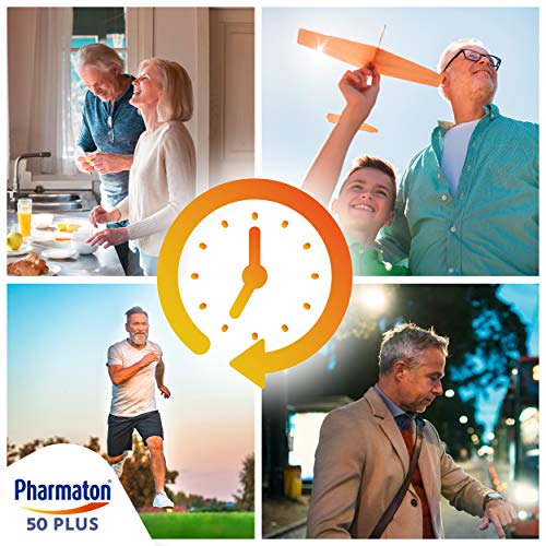 Pharmaton | Multivitamínico con Omega 3 | 50+ 30 cápsulas | Ayuda a mantener la energía a partir de los 50 años