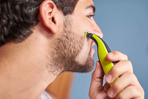 Philips OneBlade QP2520/65 - Recortador de Barba con 3 peines y funda de viaje