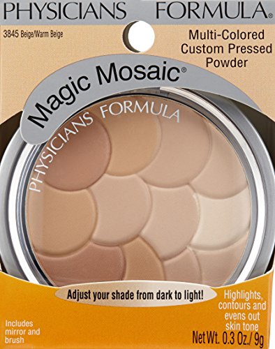 Physicians Formula Magic Mosaic Multi-Colored Custom Face Powder, Beige-Warm Beige, 0.3-Ounces by Physicians Formula