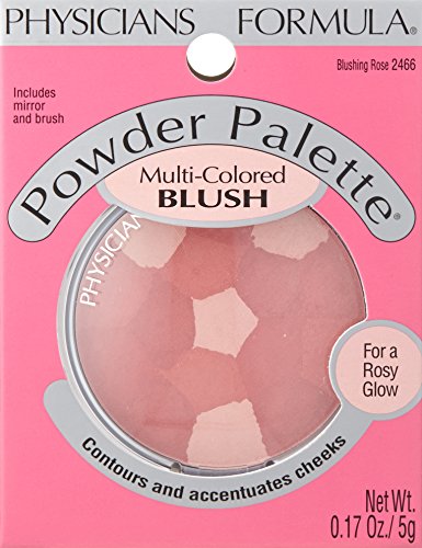 Physicians Formula Powder Palette Blush, Blushing Rose, 0.17-Ounces