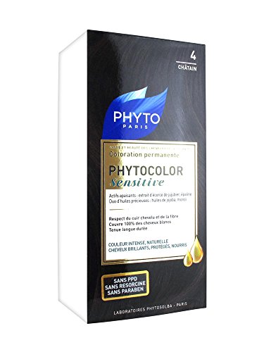 PHYTOCOLOR Sensitive Permanent Color Shade 4 Brown