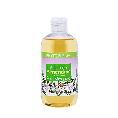 Phytofarma Aceite de Almendras con Rosa Mosqueta - Paquete de 2 x 250 ml - Total: 500 ml