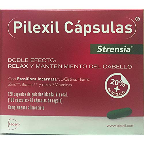 Pilexil - 100 Cápsulas De Gelatina Blanda Strensia Pilexil