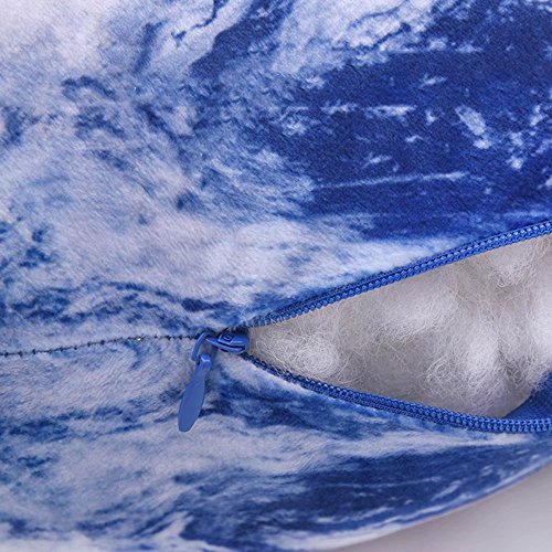 Pillow-MAIKA HOME Almohada Planet/Almohada de Tierra/cojín, Sistema Solar (Estilo: Marte; Tamaño: 25 * 25 cm)