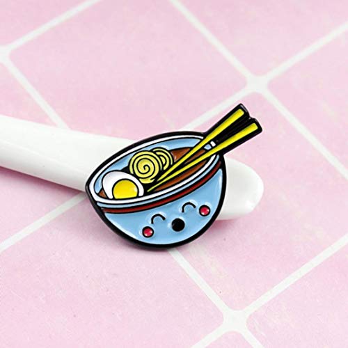 Pin de esmalte, bonito broche creativo para chaquetas, mochilas, ropa, bonitas caricaturas, cuenco esmaltado, broche para mochila, insignia, regalo de joyería