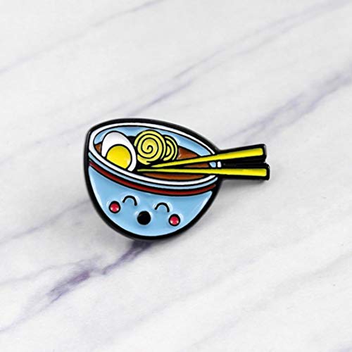 Pin de esmalte, bonito broche creativo para chaquetas, mochilas, ropa, bonitas caricaturas, cuenco esmaltado, broche para mochila, insignia, regalo de joyería