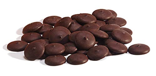PINK SUN Chocolate sin Azúcar Orgánico 1kg (o 500g) 100% Masa de Cacao Para Cocinar Sólidos Puro Bio en Forma de Botón Pasta de Perú Organic Unsweetened Chocolate Buttons 1000g Bulk