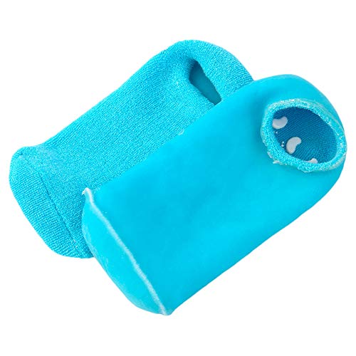 Pinkiou Calcetines de gel de silicona para pie agrietado seco Hidratante Blanqueamiento Suavizante