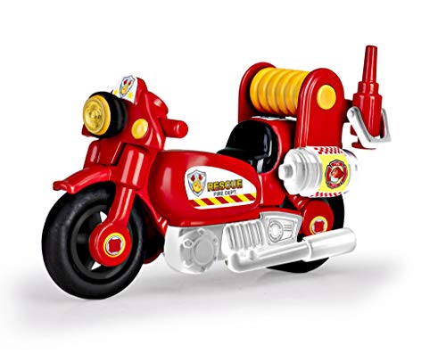 Pinypon Action - Moto de Bombero con 1 figurita, para niños y niñas de 4 a 8 años (Famosa 700014783) , color/modelo surtido