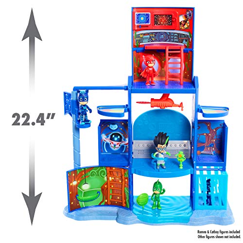 PJ Masks Juego de Control de misión HQ, Multicolor (Just Play 95256)