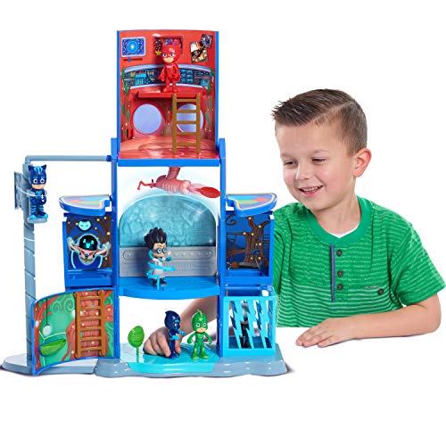PJ Masks Juego de Control de misión HQ, Multicolor (Just Play 95256)
