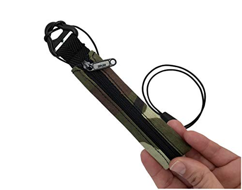 Plan B Funda Protectora vapeador Myblu Militar - 12,5 X 3,3 cm cordón de 100 cm Verde Hecha a Mano en España