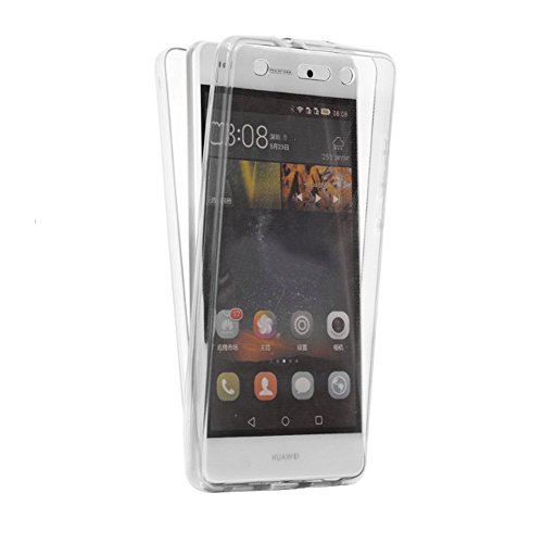 PLANETMOVIL® [[ XIAOMI Mi 5X / Mi A1 Funda Doble Cara 360 DE Silicona Delantera + Trasera Doble 100% Transparente Enteriza Completa