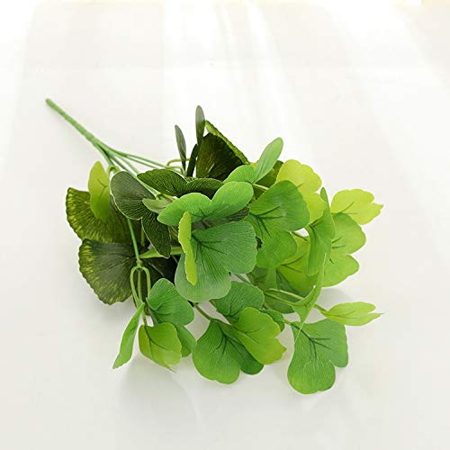 Plantas Falsa Artificial Hojas Verdes jardín Decoración del hogar simulado de Plantas Área Pared medianera decoración de la Boda Suministros, P