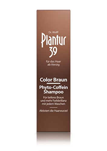 Plantur 39 Color Braun Phyto-Coffein-Shampoo, 250 ml