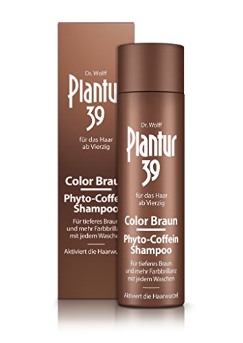 Plantur 39 Color Braun Phyto-Coffein-Shampoo, 250 ml
