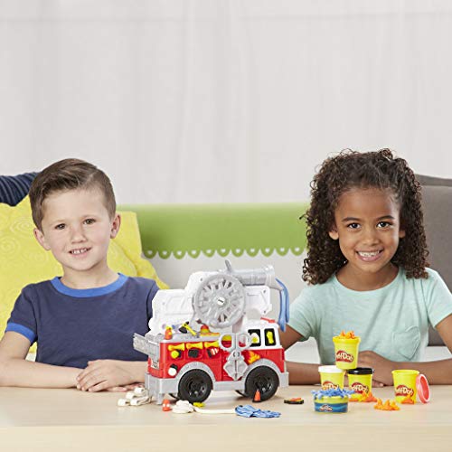 Play-Doh- Wheels Camión de Bomberos, Talla Única (Hasbro E6103EU4) , color/modelo surtido