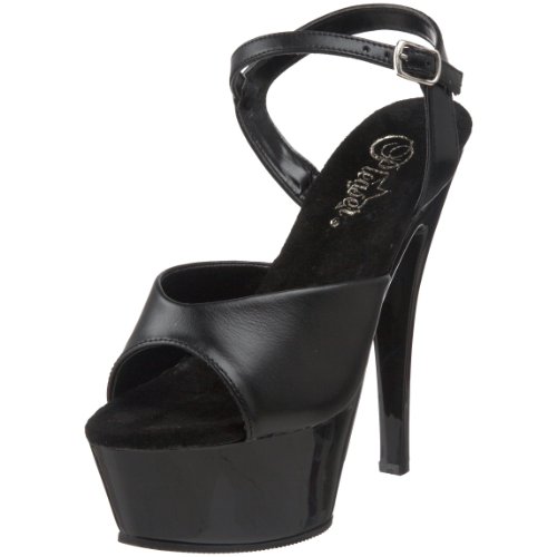 Pleaser KISS-209 KISS-209/B/LE - Sandalias de Vestir para Mujer