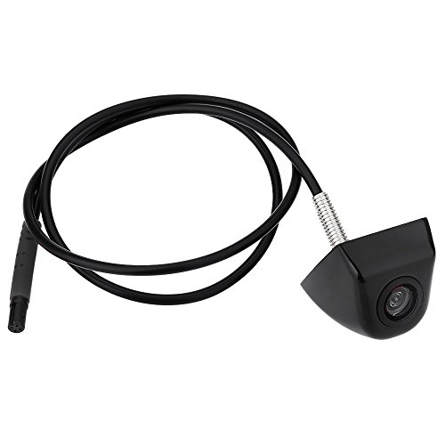 Podofo Cámara de Visión Trasera del Coche 170 Grados Ángulo de Visión HD Resistente al Agua Universal pour Cámaras de Marcha Atrás (Negro)