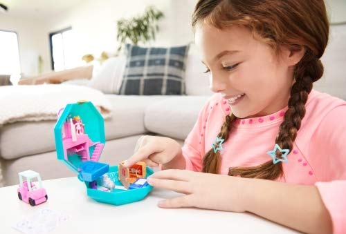Polly Pocket Cofre Perfume Spa, Muñeca con Accesorios (Mattel GDK81)