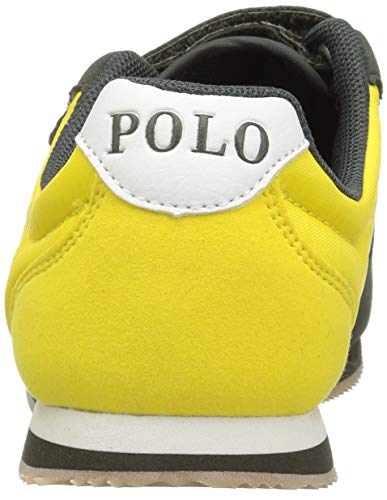 Polo by Ralph Lauren Brightwood, Hunter Green/Varsity Gold, Talla 4.5 M US Toddler