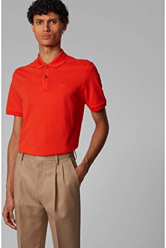 Polo Pallas Regular Fit Dos Botones - Naranja Bright Orange XS