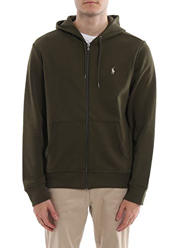 Polo Ralph Lauren Double Knit Tech-LSL-knt Verde Uomo L