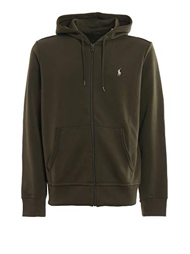 Polo Ralph Lauren Double Knit Tech-LSL-knt Verde Uomo L