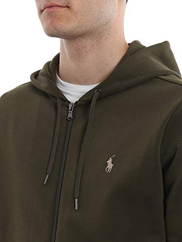 Polo Ralph Lauren Double Knit Tech-LSL-knt Verde Uomo L