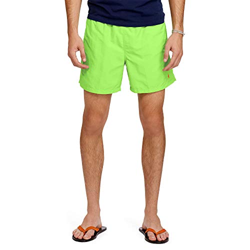 Polo Ralph Lauren Hawaiian-Swim - Bañador para Hombre, Verde (FORCE GREEN XW6ZF), XL