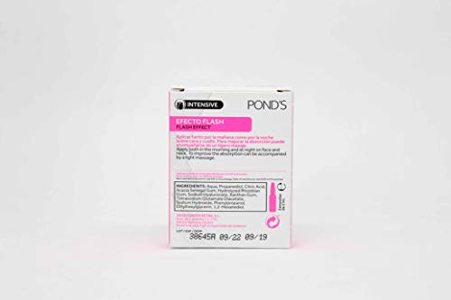 Ponds Ampollas faciales efecto flash 2 Unidades 4 ml
