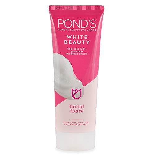 Pond's Belleza Blanco de POND Espuma Facial lavado de cara del aligeramiento de la piel del acné Tratamiento Limpiador 50g