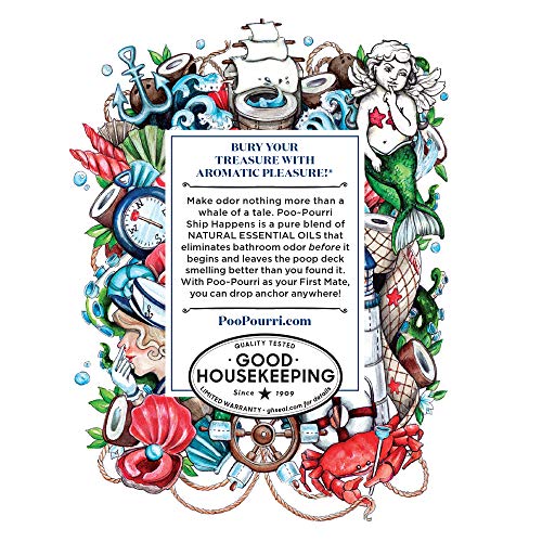 Poo-Pourri SHIP-002-CB Desodorante para baño, 2 onzas líquidas, 2 onzas líquidas