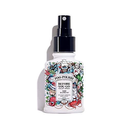 Poo-Pourri SHIP-002-CB Desodorante para baño, 2 onzas líquidas, 2 onzas líquidas