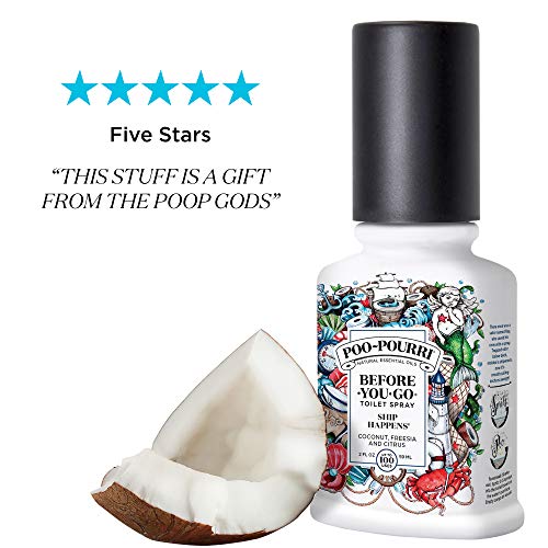Poo-Pourri SHIP-002-CB Desodorante para baño, 2 onzas líquidas, 2 onzas líquidas