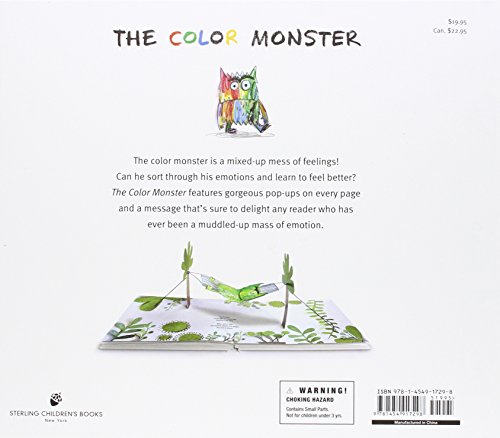 POP UP-COLOR MONSTER: A Pop-Up Book of Feelings