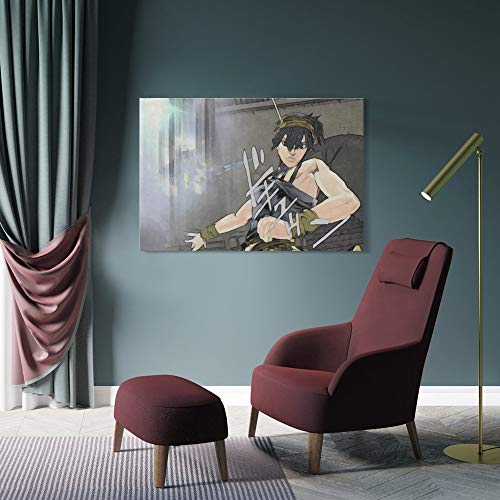 Póster de Dragon Vines Jojo's Bizarre Adventure Aviation Smith Nalancia Gilga Art Canvas Poster Wall Art Print Poster Home Decor Wall Art 30 x 45 cm